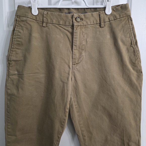 Old Navy Men's Khaki Dress Pants - Picture 2 of 5